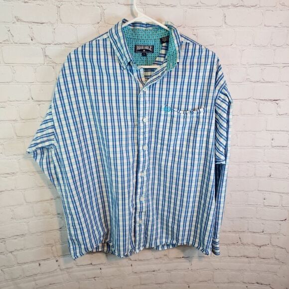 Men's Panhandle Slim longsleeve button-up shirt, size Large - Picture 1 of 3